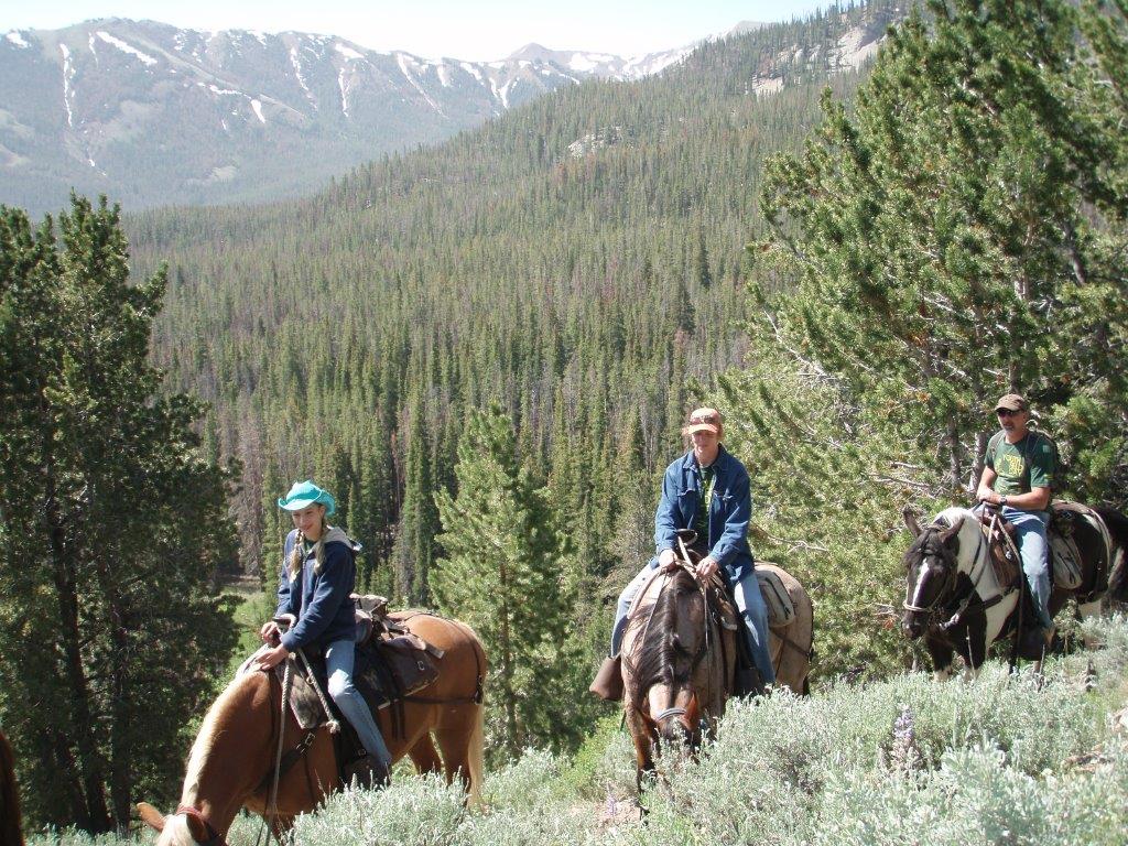 horse packing trips colorado
